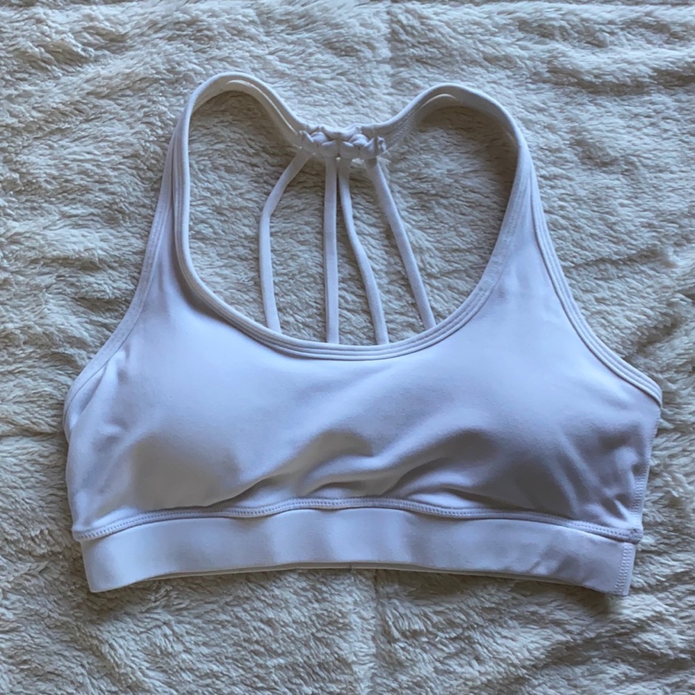 White TYC sport bra (small)